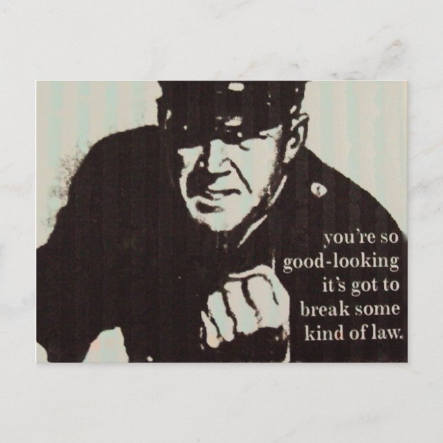 Carte Postale Police d'attraction (Devant)