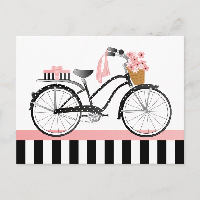 Carte Postale Polka Dot Bike-New (Devant)
