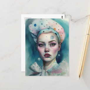 Carte postale Polka Dot Lady