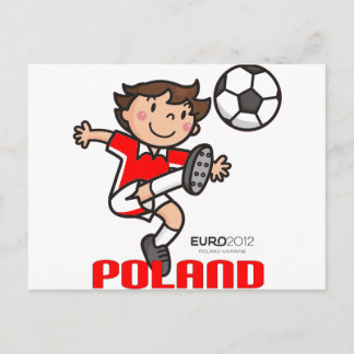 Carte Postale Pologne - Euro 2012
