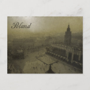 Carte Postale Pologne vintage