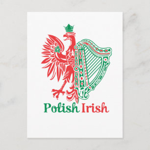 Carte Postale polonais irlandais