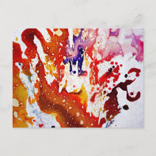 Carte Postale Polychromoptique #1A by Michael Moffa