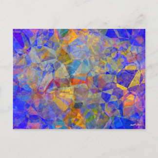 Carte Postale Polygones Abstraits 36