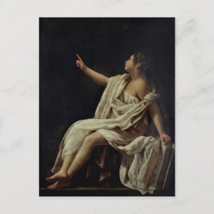 Carte Postale Polyhymnie, la muse de la poésie lyrique, 1620