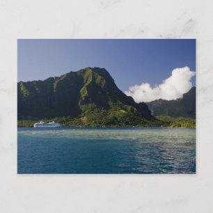 Carte Postale Polynésie française, Moorea. Le Paul Gauguin