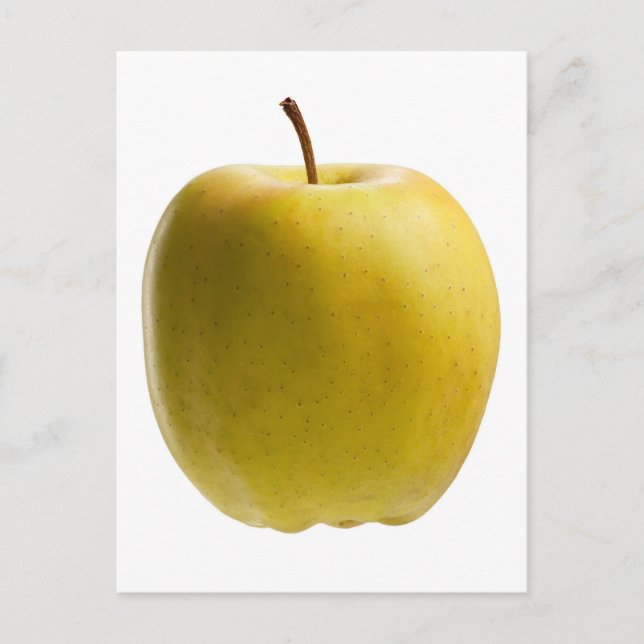 Carte Postale Pomme jaune (Devant)