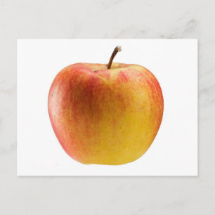 Carte Postale Pomme multicolore