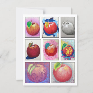 Carte postale Pommes