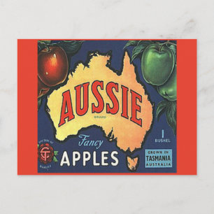 Carte Postale Pommes australiennes