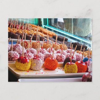 Carte Postale Pommes de bonbons - île Coney, New York