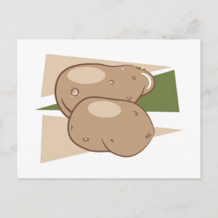 Carte Postale Pommes de terre