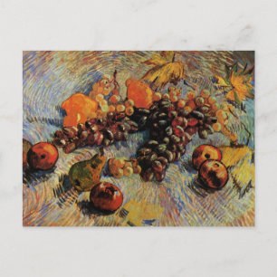 Carte Postale Pommes, poires, citrons, raisins de Vincent van Go