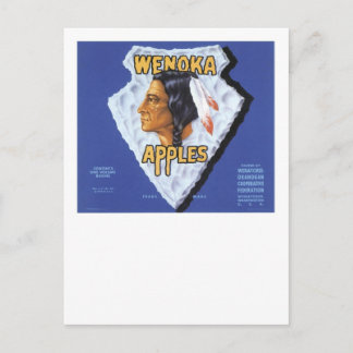 Carte Postale Pommes Wenoka