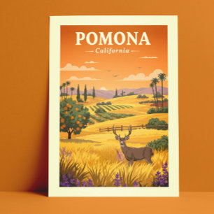 Carte Postale Pomona vintage Californie