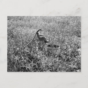 Carte Postale Pompe de jour d'antan