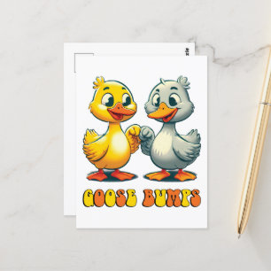 Carte Postale Pompe d'oie