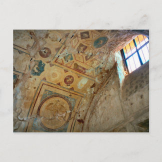 Carte Postale Pompéi, Murals au plafond