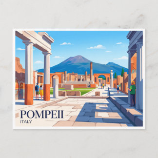 Carte Postale Pompeii Archaeological Park Italy