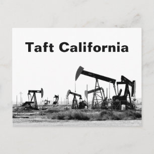 Carte Postale Pompes à chevalet à Taft Californie
