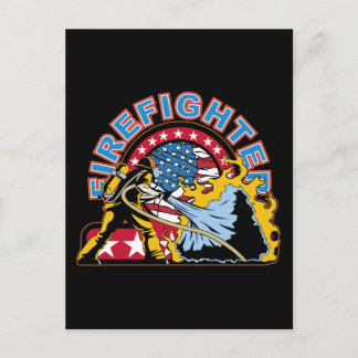 Carte Postale Pompier