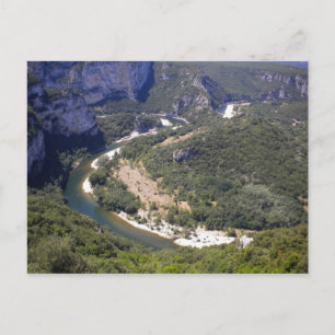 Carte Postale Pond Dark Ardéche France