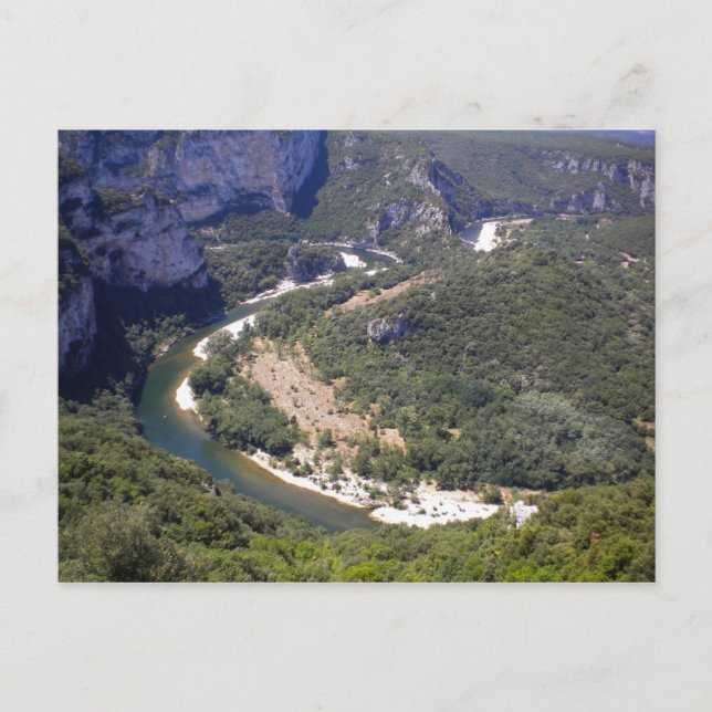 Carte Postale Pond Dark Ardéche France (Devant)