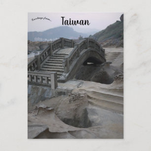 Carte Postale Pont à Taïwan