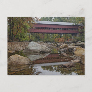 Carte Postale Pont Albany, juste à côté du Kancamagus