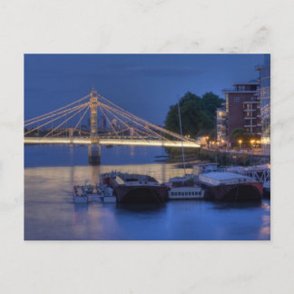 Carte Postale Pont Albert la nuit