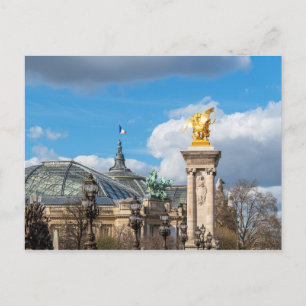 Carte Postale Pont Alexandre III du Grand Palais - Paris