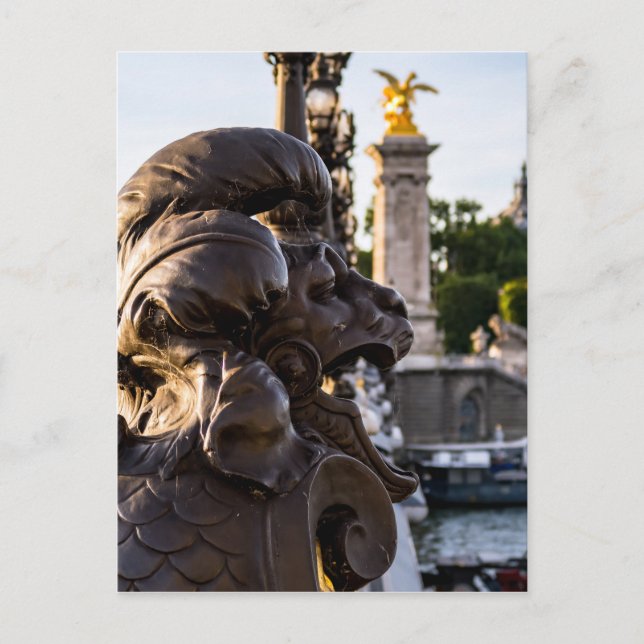 Carte Postale Pont Alexandre tout pont - Paris, France (Devant)