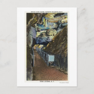 Carte Postale Pont au-dessus du chaos montrant Rocher équilibré