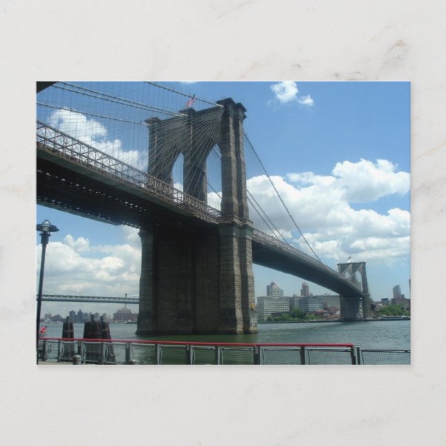 CARTE POSTALE PONT BROOKLYN (Devant)