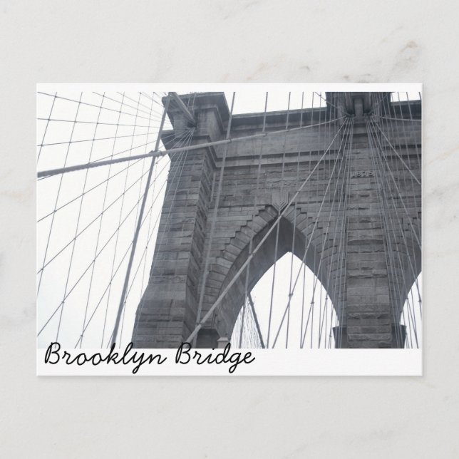 Carte Postale Pont Brooklyn (Devant)