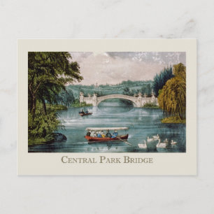Carte Postale Pont Central Park