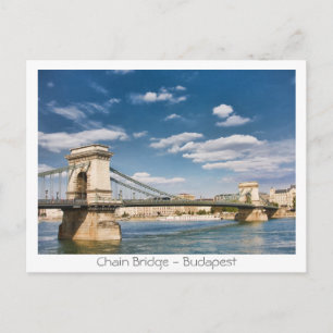 Carte Postale Pont Chaîne - Budapest