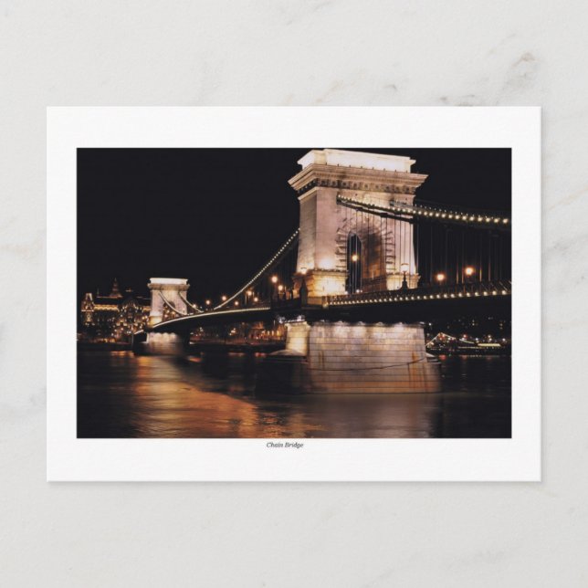 Carte Postale Pont Chani la nuit (Devant)