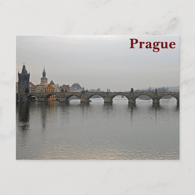 Carte Postale Pont Charles, Prague (Devant)