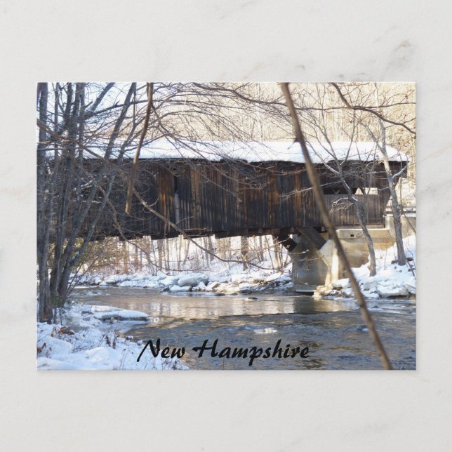 Carte Postale Pont couvert (Devant)