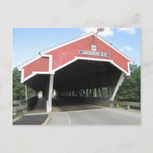 Carte Postale Pont couvert Jackson NH
