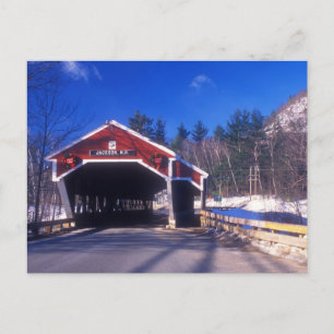 Carte Postale Pont couvert Jackson NH