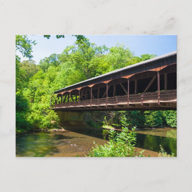 Carte Postale Pont couvert, Mohican State Park, Ohio (Devant)