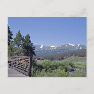 Carte Postale Pont cyclable Breckenridge
