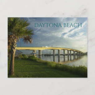 Carte Postale Pont de Broadway, rivière Halifax, Daytona Beach, 