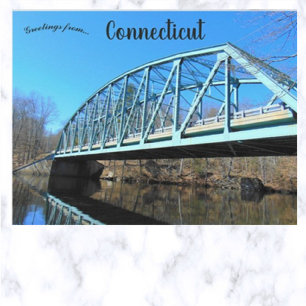Carte Postale Pont de Canterbury Connecticut