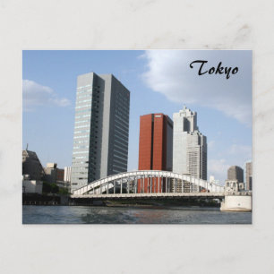 Carte Postale pont de la rivière tokyo