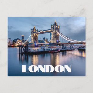 CARTE POSTALE PONT DE LA TOUR DE LONDRES