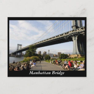 Carte Postale Pont de Manhattan