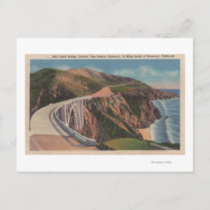 Carte Postale Pont de Mill Creek sur San Simeon Hwy près de